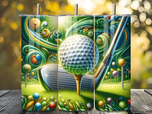 Artistic Golf Club and Ball Tumbler Wrap Review