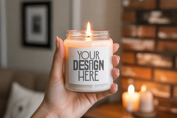Candle Mockup for Product Mockups
