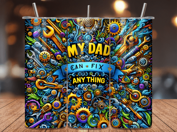 Dad Can Fix Anything Tool Tumbler Wrap Review