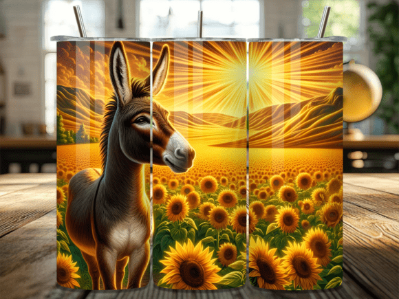 Donkey Field Sunflowers Tumbler Wrap Review