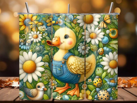 Garden Duckling Daisy Tumbler Wraps Review