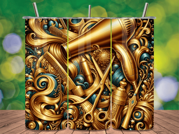 Gold Luxury Hairdresser Tumbler Wrap Review
