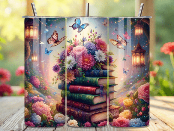 Magic Book Garden Butterfly Tumbler Wrap Review