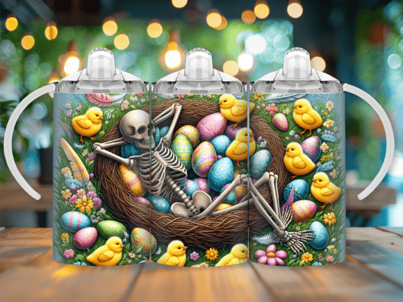 Skeleton Duckie Easter Kids Tumbler Review